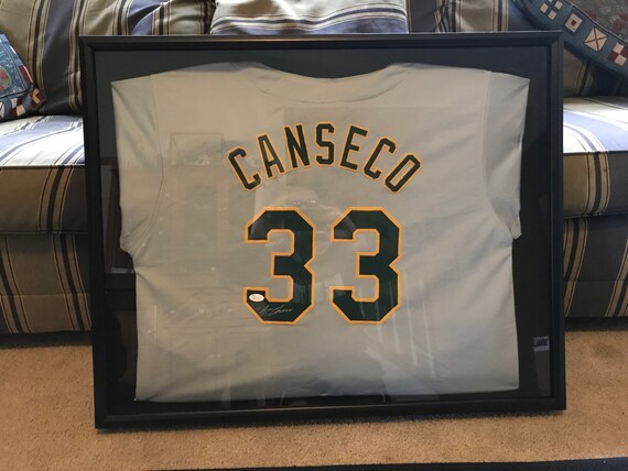 framed baseball jersey