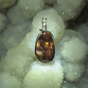 Fire Agate Pendant