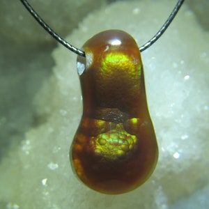 Fire Agate Pendant (no metal)