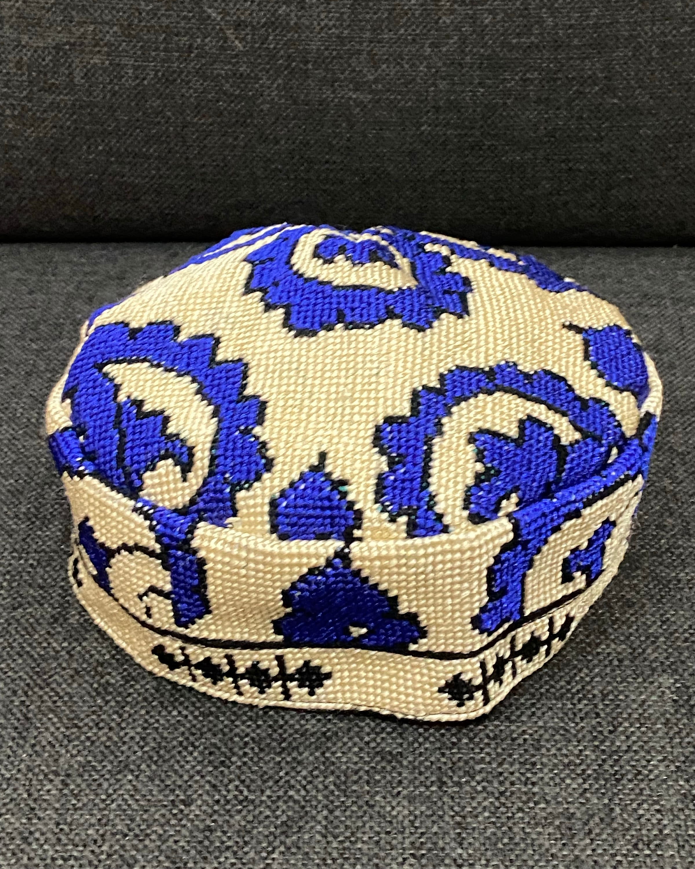 Uzbekistan Traditional Hat - Bukharian Kippah - Uzbek Kufi  display picture 1