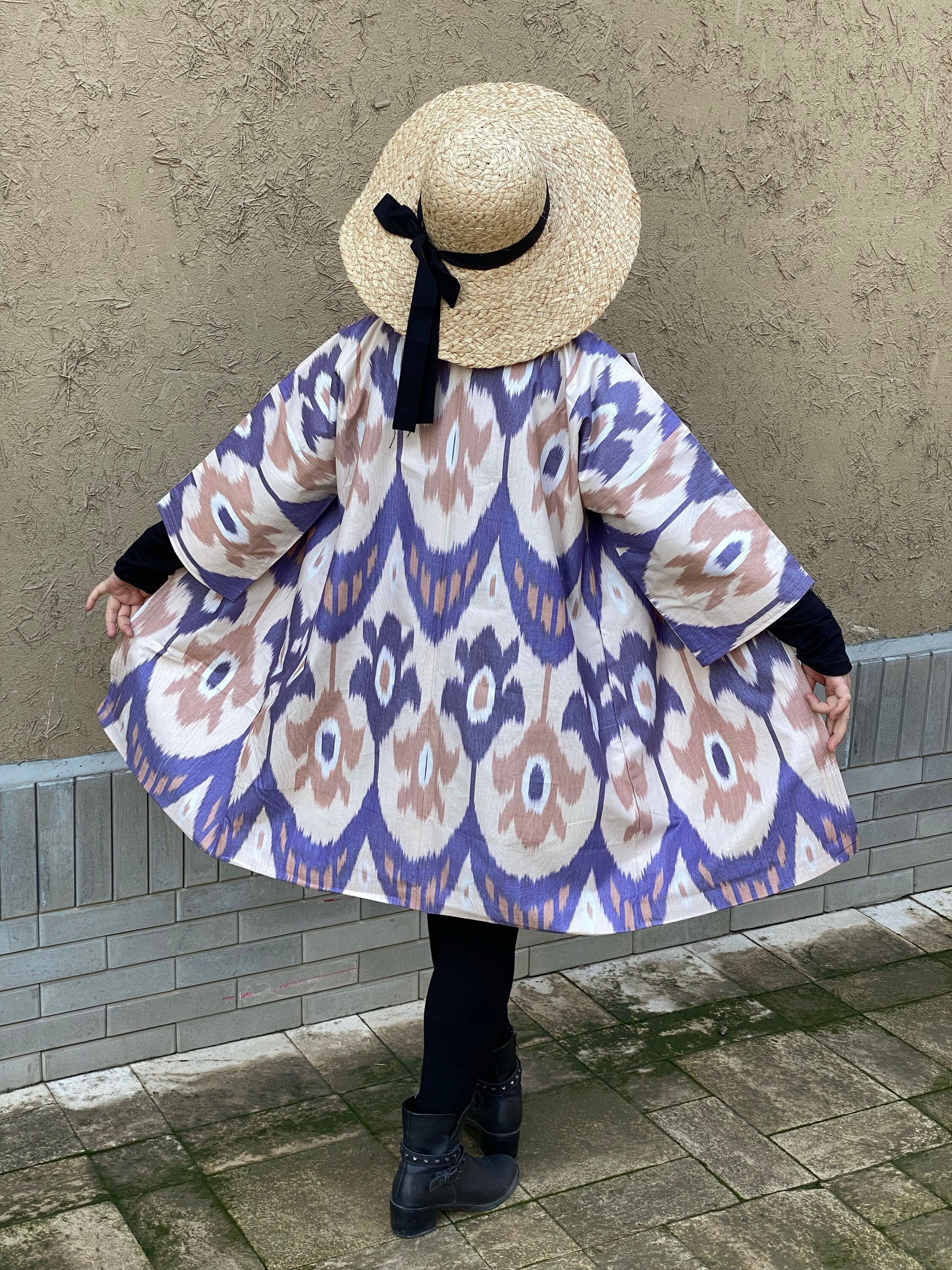 vintage ウズベキスタン　チャパン　コート Uzbek chapan - Etsy 日本