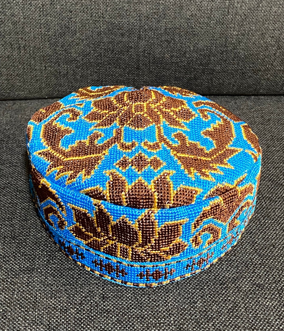 uzbek-hat-kufi-uzbekistan-tubeteika-23-2-inch-59-cm-etsy