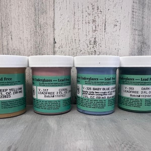 Amaco Velvet Underglazes 2oz