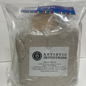 Laguna Mexo white air dry clay with tools gift set