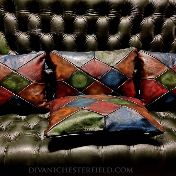 Leather Pillows Etsy