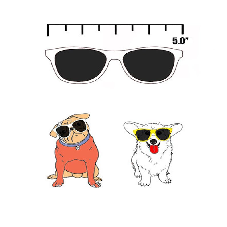 Lunettes de soleil pour chien moyennes image 9