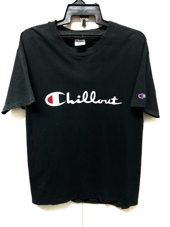 Vintage 90's Champion Chillout Embroidery Big Logo