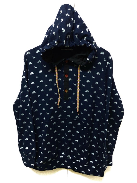 Issey Miyaki Mercibeaucoup Art Pullover Sweatshirt
