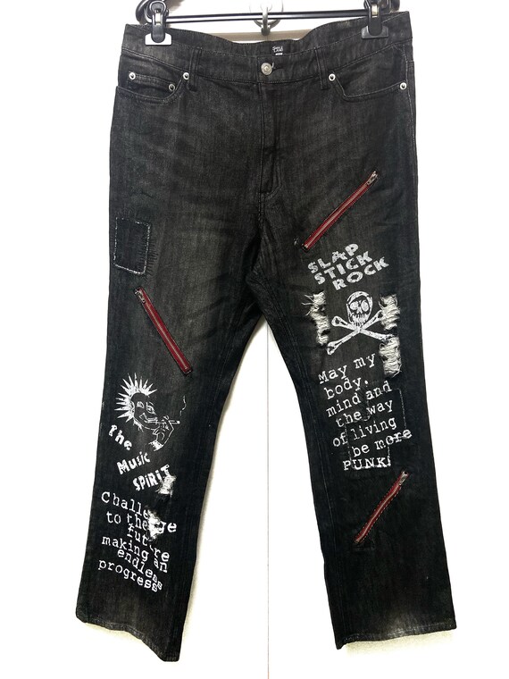 Japanese Smile Land Parachute Bondage Punk Distres