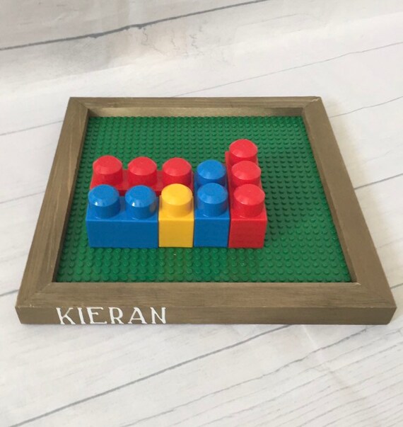 personalized lego tray