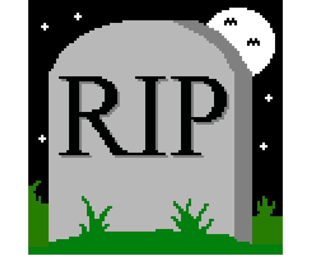 Gravestone Crochet Blanket Pattern Row by Row Grid Single Etsy