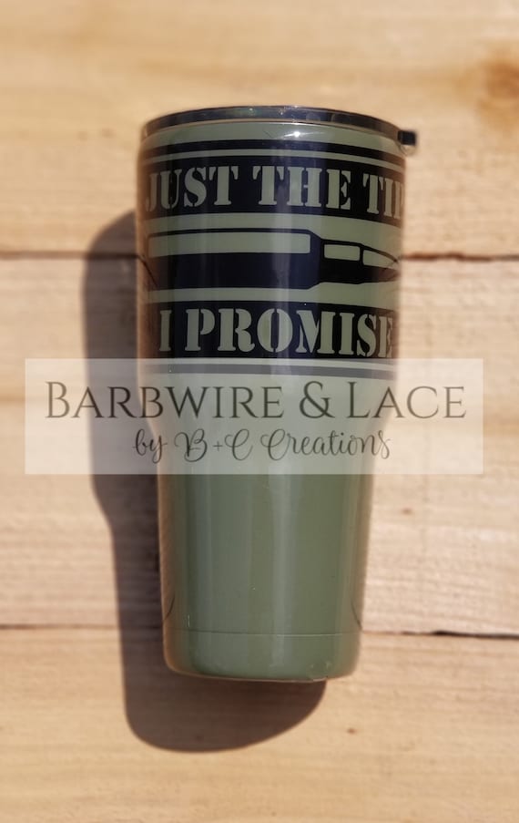 olive green tumbler