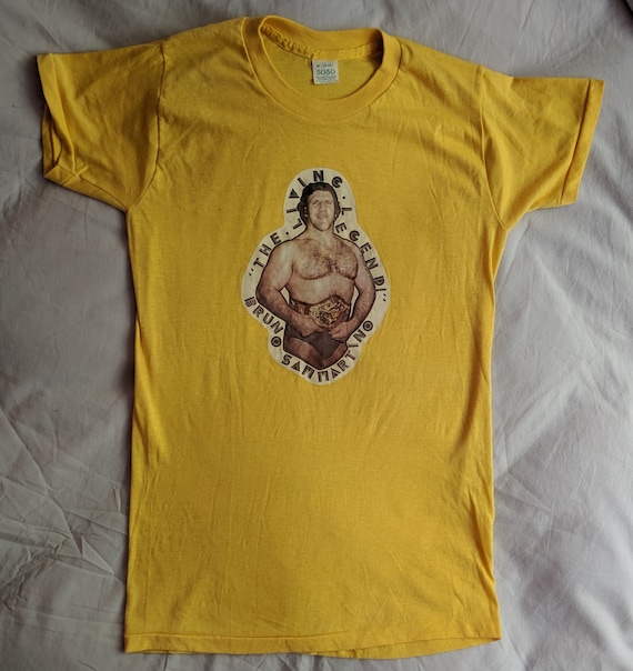 Bruno Sammartino - The Living Legend T-Shirt *Vint