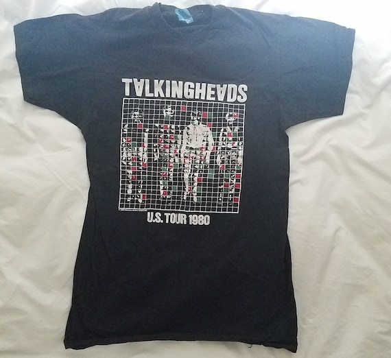 Talking Heads Extremely Rare T-Shirt 1980