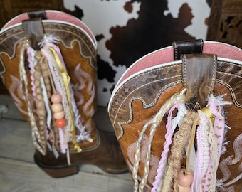 Handmade Boot Tassels, Western Boho Accessory