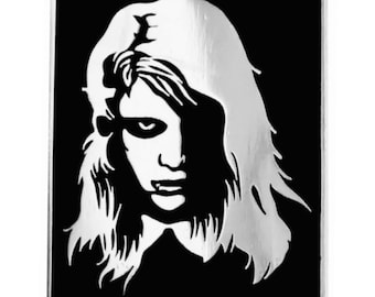 Living Dead Girl Zilveren Pin!
