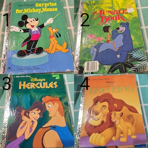 Disney little golden book