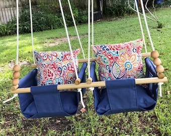 Canvas Navy Hammock - Etsy