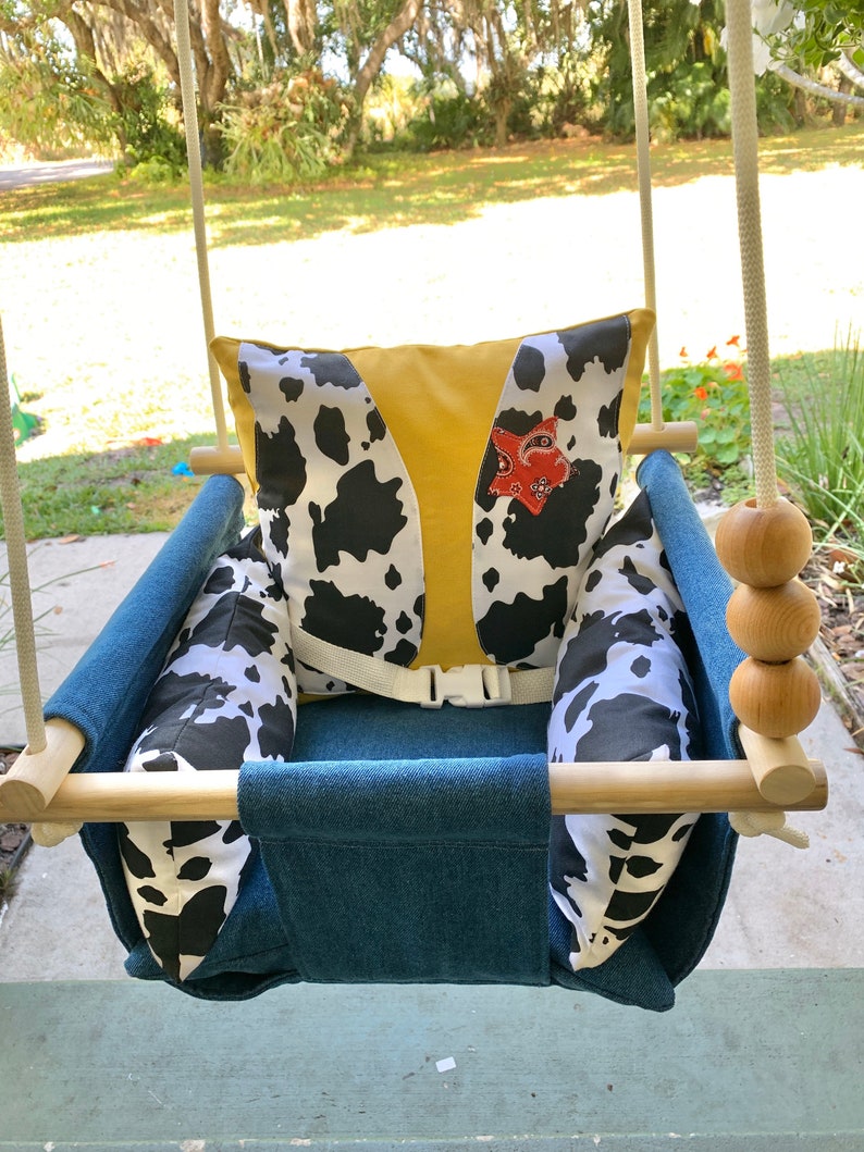 Baby Swing Side Pillows Toddler Swing Side Pillows Swing Etsy