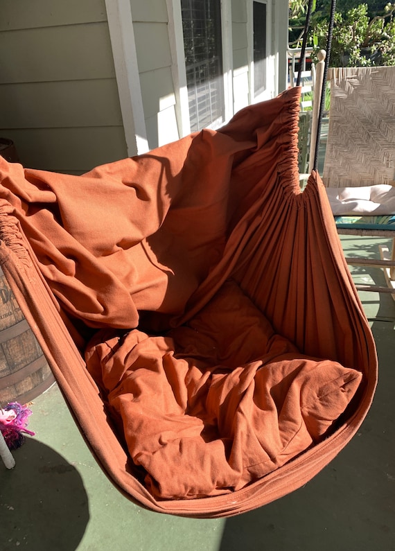 Hammock chair swing, Hanging Sensory chair swing, Playroom swing, Porch chair swing, Mother's Day Father's Day gift, Reading nook swing