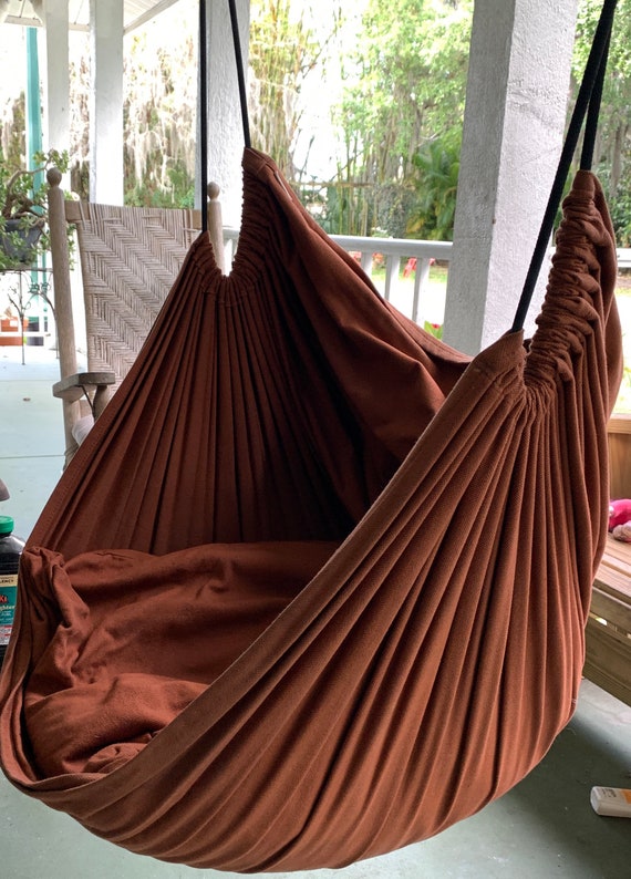 Hammock chair swing, Handmade Canvas Indoor gaming swing, Sensory chair swing, Mother's Day gift, Playroom swing, Reading nook swing