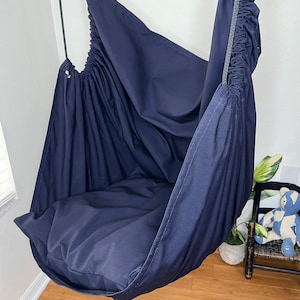 Hammock Handmade chair swing, Gaming chair, Sensory chair swing, Porch chair, Playroom swing, Reading nook, Housewarming gift, Wedding gift