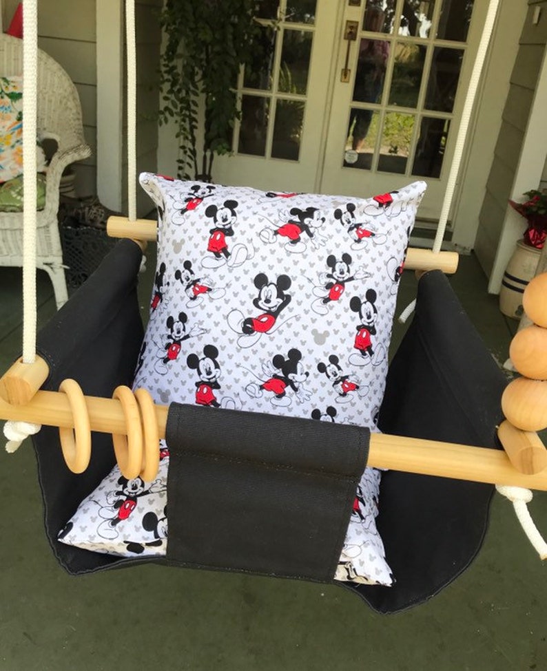 mickey mouse baby swing