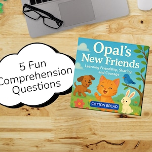 Opal’s New Friends - Children Book - Kids Story Book - Bedtime Book, Digital Download - Story Digital Download - Printable Kids eBook Story