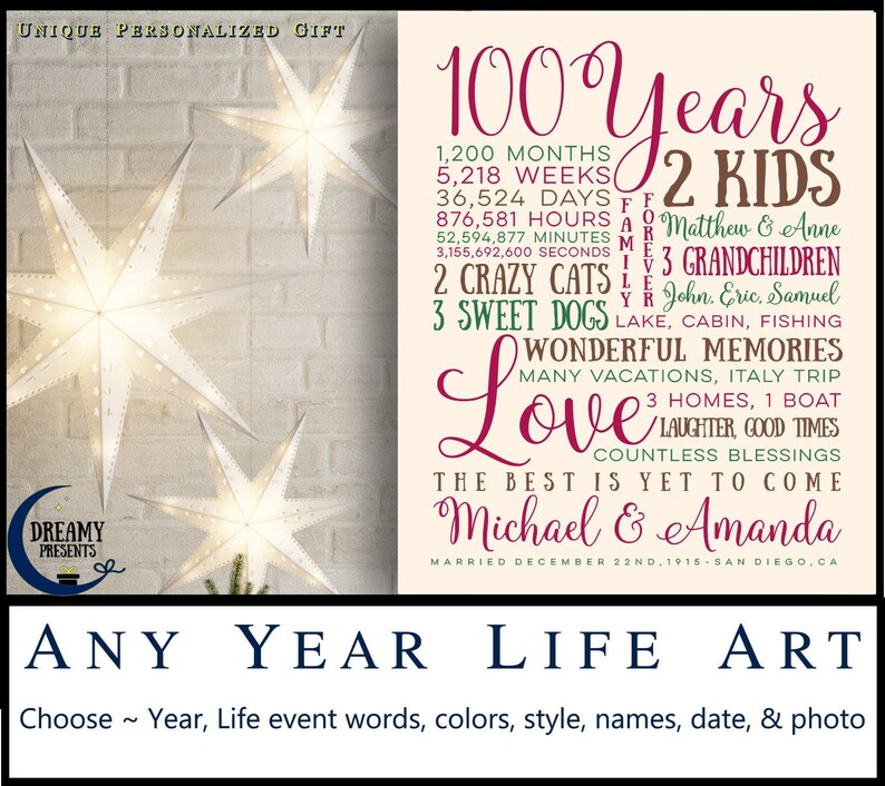 gifts for 100 year old grandma