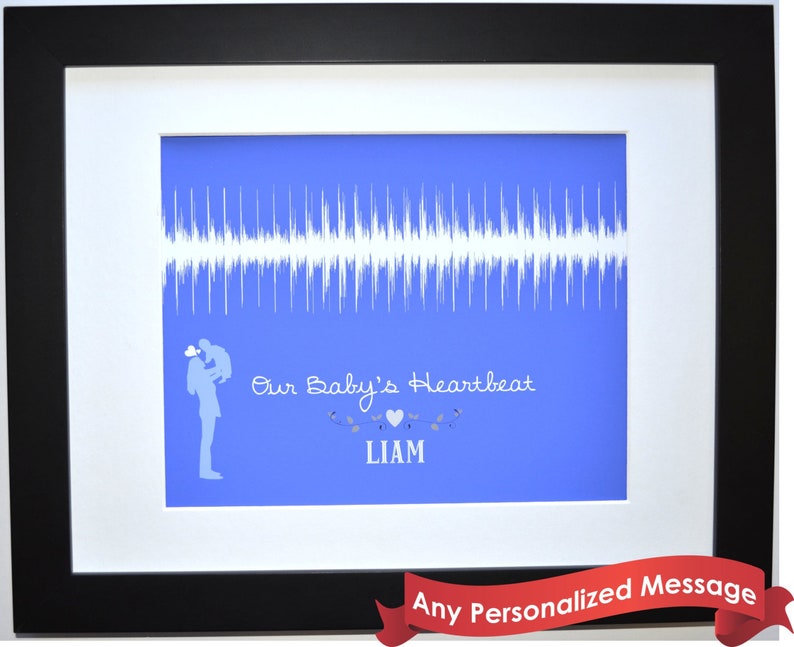 Unique baby gift personalized baby gifts heartbeat baby Etsy