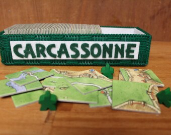 Personalized Carcassonne Tile Tray