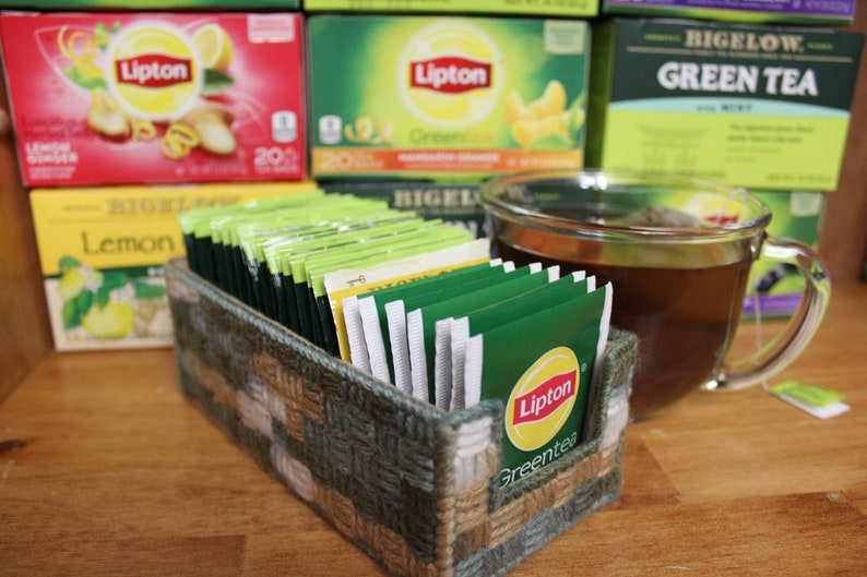Personalized Tea Bag Holder Etsy