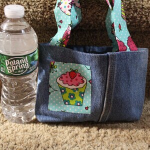 Cupcake Denim Bag, Child's Jean Purse