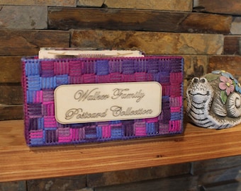 Personalized Postcard Storage Box