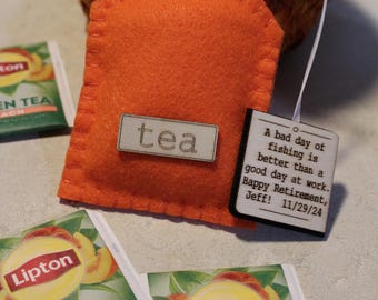 Customized Felt Tea Bag Ornaments