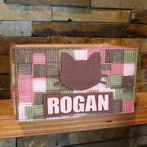 Customized Camo Cat Toy Storage Box