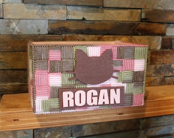 Customized Camo Cat Toy Storage Box