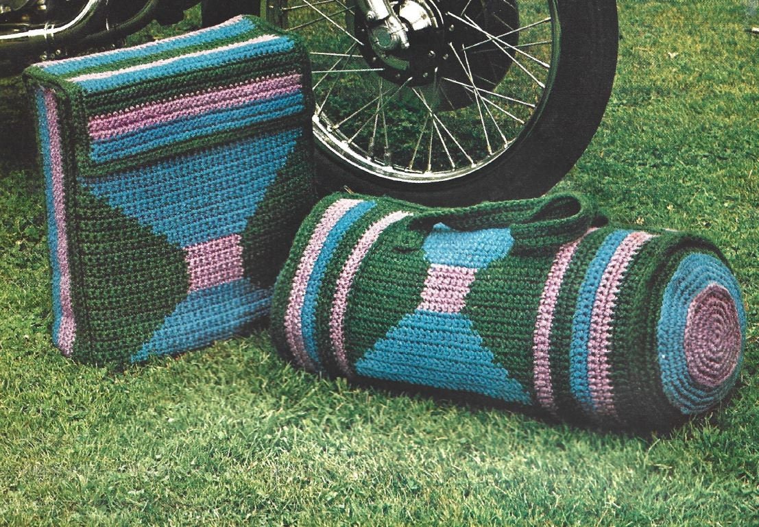 Crochet duffle shop bag pattern