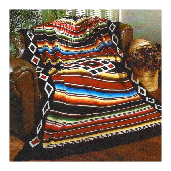 Southwestern Blanket Etsy