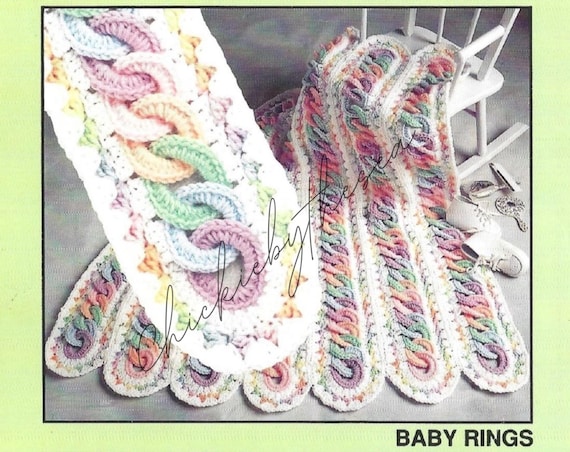 Mile a Minute Crochet Pattern, Baby Afghan Blanket, Play Mat (PDF Digital Download)