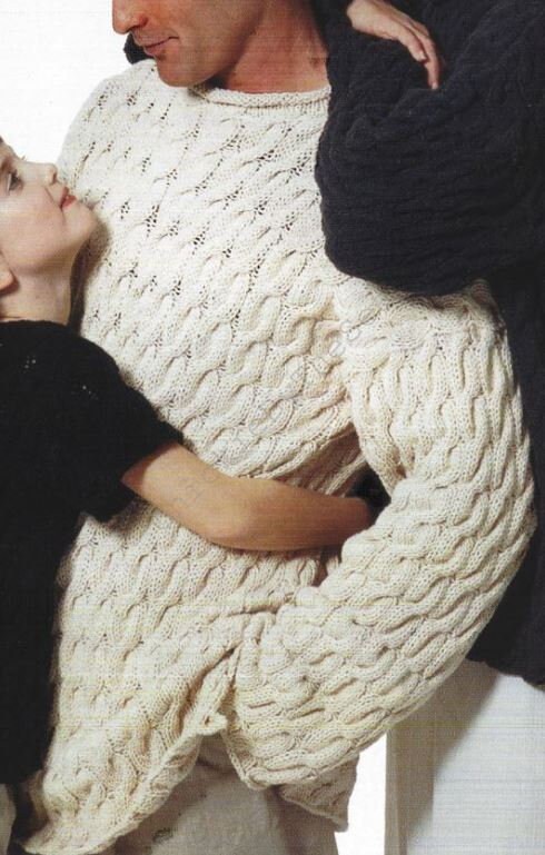 Vintage Knitting Pattern Matching Family Sweaters PDF Instant Digital ...