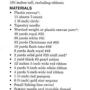 Plastic Canvas Pattern 4th of July Wind Sock PDF Instant Digital ...
