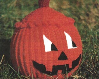 Vintage Crochet Pattern Mini Smiling Halloween Pumpkin PDF Instant Digital Download Amigurumi Crochet Jack O Lantern Fall Holiday Home Decor