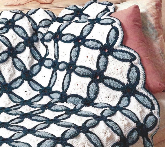 Crochet wedding ring quilt deals