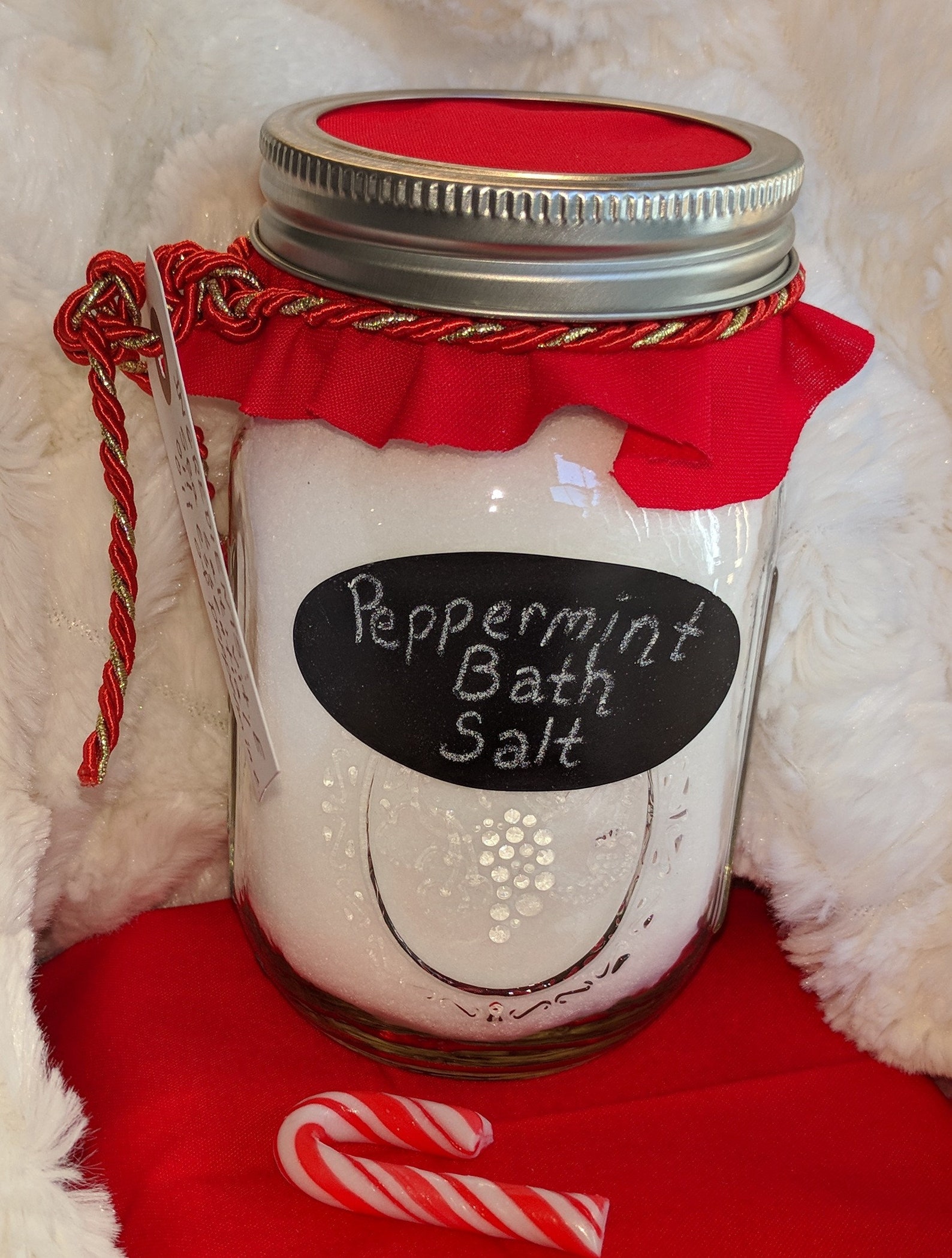 Energizing and Fresh Peppermint Bath Salt Etsy