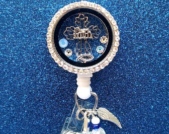 Floating locket Badge reel