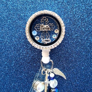 Floating locket Badge reel