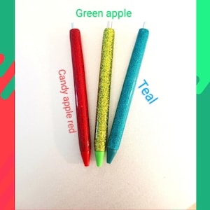 Glitter color epoxy pen
