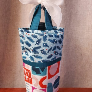 Merry Christmas Wine Bottle Gift Bag
