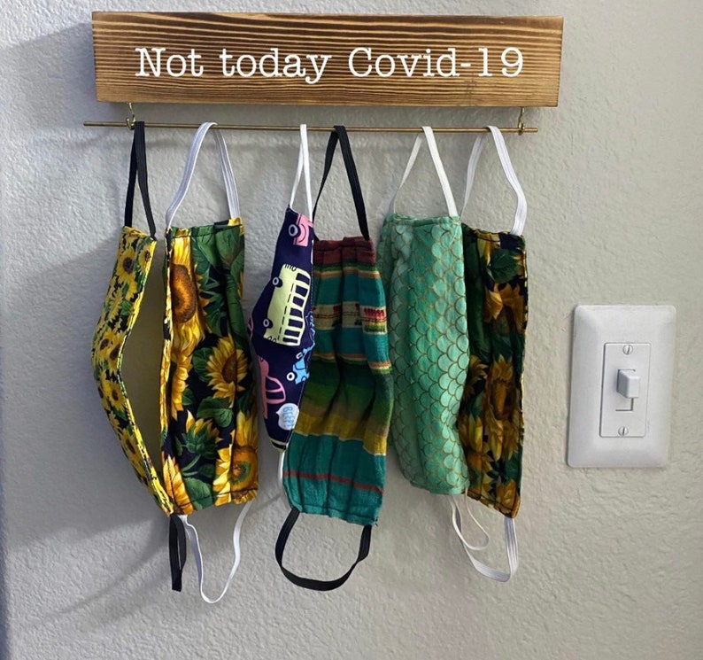 Face mask drying rack / jewelry rack Etsy